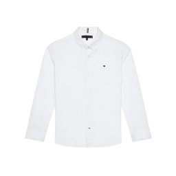 Tommy Hilfiger Ing Solid Poplin KB0KB06965 D Fehér Slim Fit