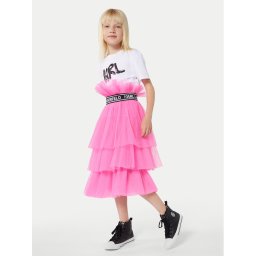 Karl Lagerfeld Kids Szoknya Z30093 D Rózsaszín Regular Fit