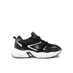 Calvin Klein Jeans Sportcipő Retro Tennis Su-Mesh wN YW0YW00891 Fekete