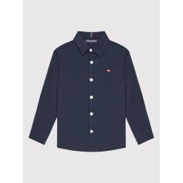 Tommy Hilfiger Ing Solid Poplin KB0KB06965 M Sötétkék Slim Fit