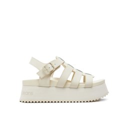 Calvin Klein Jeans Szandál Platform Buckle Rubber Mg Mtl YW0YW01513 Ekru