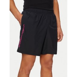 Under Armour Sport rövidnadrág Ua Woven Wdmk Shorts 1383356-003 Fekete Loose Fit