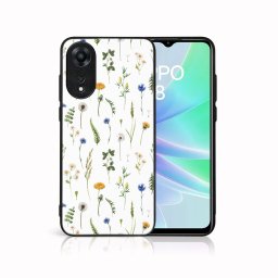 PROTEMIO MY ART Védőburkolat a Oppo-hoz A78 WILDFLOWER (153)
