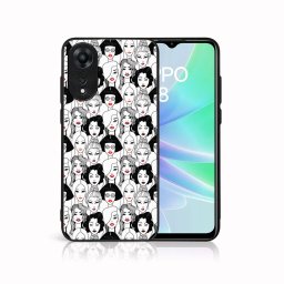 PROTEMIO MY ART Védőburkolat a Oppo A78 LIPSTICK (174) számára