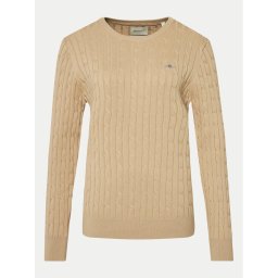Gant Sweater 4800100 Bézs Slim Fit