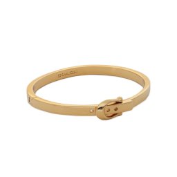 Coach Karkötő C Buckle Hinged Bangle Bracelet 37341898GLD710 Arany