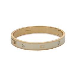 Coach Karkötő Enamel Horse & Carriage Hinged Bangle Bracelet 37479035GLD100 Arany