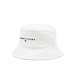 Tommy Jeans Kalap Tjm Linear Logo Bucket Hat AM0AM12895 Fehér