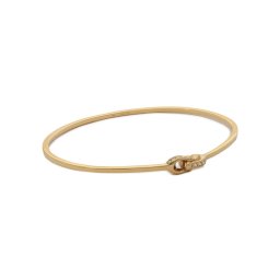 Coach Karkötő Interlock Pave C Bangle Bracelet 37440615GLD710 Arany
