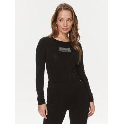 Guess Body Corset W4RP24 K68D2 Fekete Slim Fit