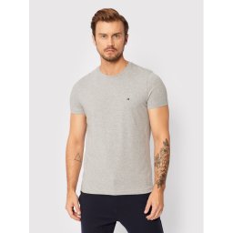Tommy Hilfiger Póló Core Stretch MW0MW27539 Szürke Slim Fit