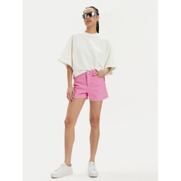 Lee Blúz 112350752 Ekru Relaxed Fit