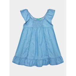 United Colors Of Benetton Hétköznapi ruha 4DHJGV00S Kék Regular Fit