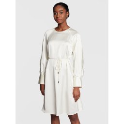 Boss Koktélruha Desatina 50482494 Ekru Regular Fit