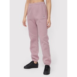 Champion Melegítő alsó Logo Embroidery Fleece 115487 Lila Relaxed Fit