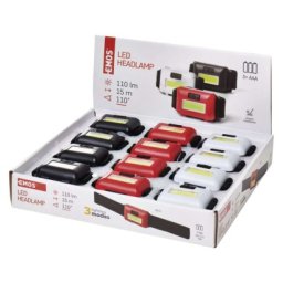 EMOS COB LED Fejlámpa 1W 110lm 12db, box