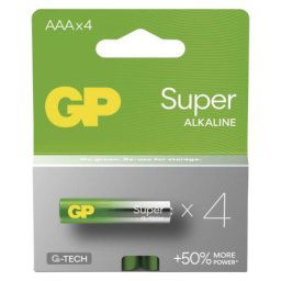 GP Super Alkáli elem AAA 4db
