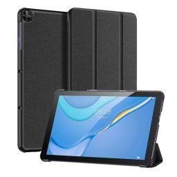 Huawei MatePad T10 (9.7) / T10s (10.1), mappa tok, Trifold, Dux Ducis Domo, fekete