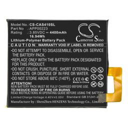 Caterpillar S41, Akkumulátor, 4400 mAh, Li-Polymer, Cameron Sino, kompatibilis