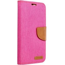 Samsung Galaxy A54 5G SM-A546B, Oldalra nyíló tok, stand, Canvas Book, rózsaszín