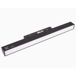 MAXLIGHT Track Magnetic 48V-os sínrendszeres lámpa, 12W, 3000K, 634 lm, 30 cm, fekete