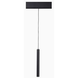 MAXLIGHT Track Magnetic 48V-os sínrendszeres függő lámpa, 5W, 3000K, 361 lm, 75 cm, fekete