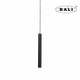 MAXLIGHT Track Magnetic 48V-os sínrendszeres függő lámpa, 5W, 3000K, 361 lm, 75 cm, fekete, DALI
