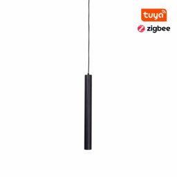 MAXLIGHT Track Magnetic 48V-os sínrendszeres függő lámpa, 5W, CCT, 361 lm, 75 cm, fekete, ZIGBEE