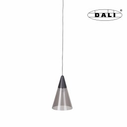 MAXLIGHT Track Magnetic 48V-os sínrendszeres függő lámpa, 6W, 3000K, 187 lm, 169 cm, fekete, DALI