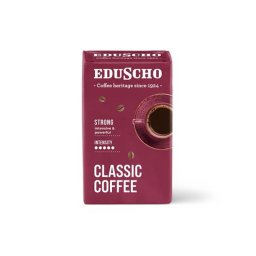 EDUSCHO Kávé, pörkölt, őrölt, 250 g, EDUSCHO "Classic Strong"