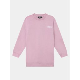 DKNY Kötött ruha D32887 S Rózsaszín Regular Fit