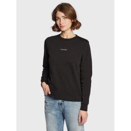 Calvin Klein Pulóver Micro Logo K20K205453 Fekete Regular Fit