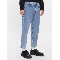 Hugo Farmer 50507854 Kék Loose Fit