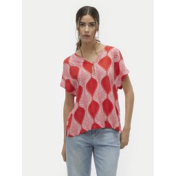 Vero Moda Blúz Tula 10308984 Piros Regular Fit