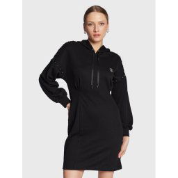 Liu Jo Sport Kötött ruha TA3033 JS178 Fekete Regular Fit