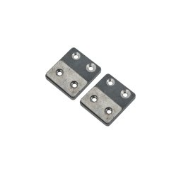 Zárpajzs süllyesztő szett alátéttel 25 mm DORCAS-EZH-25-S