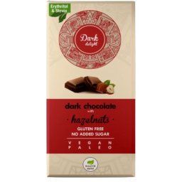 Health Market Dark Delight Étcsokoládé egész mogyoróval 80 g