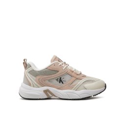 Calvin Klein Jeans Sportcipők Retro Tennis Su-Mesh Wn YW0YW00891 Bézs