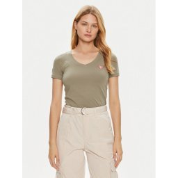 Guess Póló W2YI45 J1314 Zöld Slim Fit