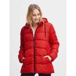 Fransa Pehelykabát 20612164 Piros Regular Fit