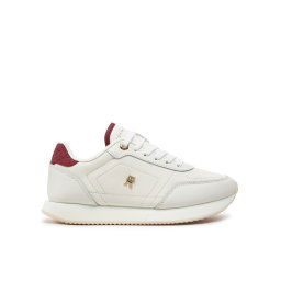Tommy Hilfiger Sportcipők Elevated Essent Runner Monogram FW0FW08285 Fehér
