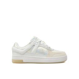 Calvin Klein Jeans Sportcipők Basket Cupsole Low Mix Ml Mtr YW0YW01490 Fehér