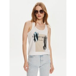 ONLY Felső Henny 15327669 Fehér Regular Fit