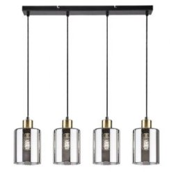 PEREZ Többágú függeszték D:130mm E27 4x40W