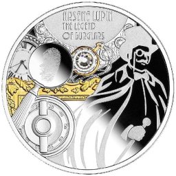 Arsene Lupin - 1 Oz ezüst gyűjtői érme