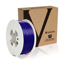VERBATIM 3D nyomtatószálas PLA 1,75 mm, 335 m, 1 kg kék (OLD PN 55269)