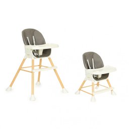 Gyermek etetőszék 2 az 1-ben ECOTOYS - baba etetőszék, gyermek szék, magasított etetőszék, asztali etetőszék