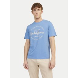 Jack&Jones Póló Forest 12247972 Kék Standard Fit