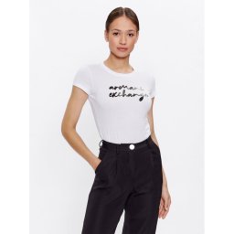 Armani Exchange Póló 6RYT04 YJ16Z 1000 Fehér Slim Fit