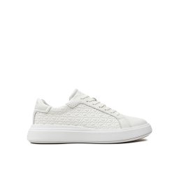 Calvin Klein Sportcipők Low Top Lace Up Lth Mono HM0HM01498 Fehér